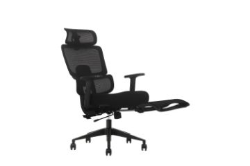Picture of FLEXO Height Adjustable Mesh Office Chair with Lumbar Support (Dark)
