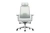 Picture of VEYRA Premium High Back Office Chair with Honeycomb Seat Cushion & Adjustable Headrest, Backrest & Lumbar Support, 3D Armrests and Seat Slider  