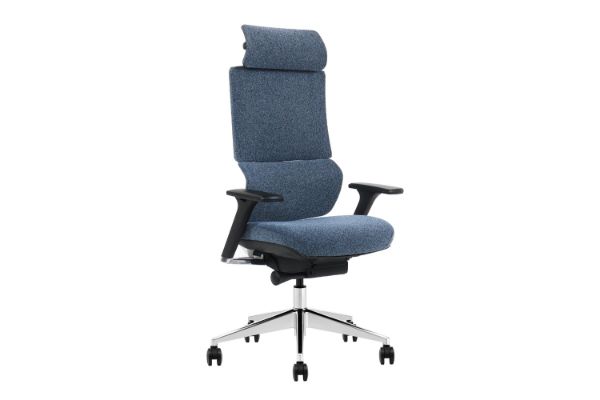 Picture of STRIX High Back Office Chair with 3D Headrest, Dual Spring Lumbar Support, 3D Armrests & Seat Slider