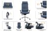Picture of STRIX High Back Office Chair with 3D Headrest, Dual Spring Lumbar Support, 3D Armrests & Seat Slider