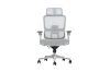 Picture of FLEXO Pro Height Adjustable Mesh Office Chair with Footrest (Grey)
