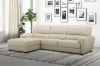 Picture of SUNRISE 100% Genuine Leather Sectional Chaise Facing Left Sofa