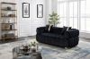 Picture of  VEGAS Chesterfield Velvet Sofa (Black) - 2 Seater
