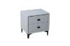 Picture of HOVER 3PC Bedroom Combo Set in Queen/Super King Size (Silver Grey)