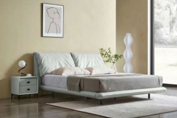 Picture of HOVER 3PC Bedroom Combo Set (Silver Grey) - Queen Size
