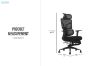 Picture of NEXEN High Back Office Chair with 3D Armrests, Dual Spring Lumbar Support & Seat Slider