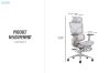 Picture of NEXEN Pro High Back Office Chair with Adjustable Headrest & Backrest, Lumbar Support, 3D Armrests and Seat Slider