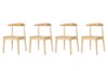 Picture of HORN Solid Wood Frame Dining Chair - Each