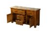 Picture of  [FLOOR MODEL CLEARANCE] FLINDERS 2DR 5DRW Solid Pine Wood Sideboard/Buffet