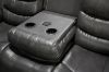 Picture of  [FLOOR MODEL CLEARANCE]  GAVIN 3 Seat with Drop Down Cup Holders & Wireless Charger Manual Reclining Sofa (3RRC) 