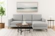 Picture of  [FLOOR MODEL CLEARANCE] NAUTICA Reversible Sectional Sofa (Light Grey)