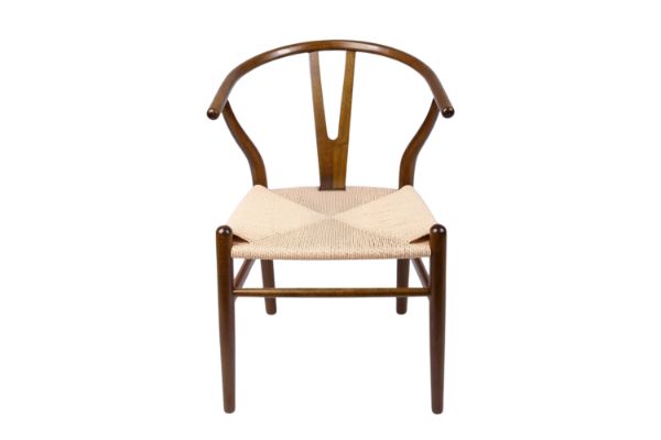 Picture of WISHBONE Solid Beech Wood Y Replica Chair (Walnut) - 49x57x75