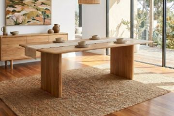 Picture of LINTON 210/240 Australian Marri Hardwood Dining Table