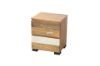 Picture of [FLOOR MODEL CLEARANCE]  LEAMAN 2-Drawer Solid Acacia Wood Bedside Table