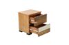 Picture of [FLOOR MODEL CLEARANCE]  LEAMAN 2-Drawer Solid Acacia Wood Bedside Table
