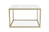 Picture of [FLOOR MODEL CLEARANCE]  AYDAN Square Marble Top Coffee Table