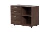 Picture of [FLOOR MODEL CLEARANCE] CRUZ Mobile File Cabinet with Password Lock & Wheels (Brown)