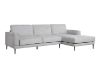 Picture of [FLOOR MODEL CLEARANCE] LONG ISLAND Chaise Facing Left Sectional Fabric Sofa (Light Grey)