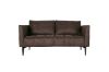 Picture of [FLOOR MODEL CLEARANCE]  BARTLET 2 Seater Air Leather Sofa Range (Chocolate)