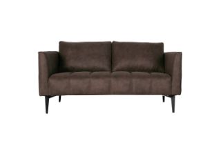 Picture of [FLOOR MODEL CLEARANCE]  BARTLET 2 Seater Air Leather Sofa Range (Chocolate)
