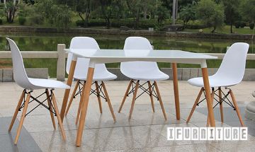Picture of [FLOOR MODEL CLEARANCE] ALPHA 120 Table (White)