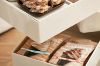 Picture of [FLOOR MODEL CLEARANCE] GALEN Rotating 5 Tier Utility Drawer Wheel Trolley - Off White 