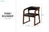 Picture of KAORI Solid Wood Dining Armchair - Each