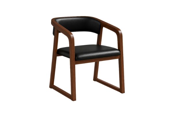 Picture of KAORI Solid Wood Dining Armchair - Each
