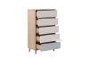 Picture of [FLOOR MODEL CLEARANCE]  RENO 5 DRW Tallboy (Solid Wood Leg)