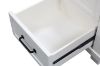 Picture of  [FLOOR MODEL CLEARANCE]  PURELAND Solid Pine Wood 2-Drawer Bedside Table (White)