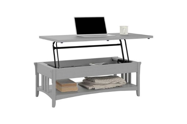 Picture of  [FLOOR MODEL CLEARANCE] YOKO Soft Close Lift Top Coffee Table with Storage (Grey)