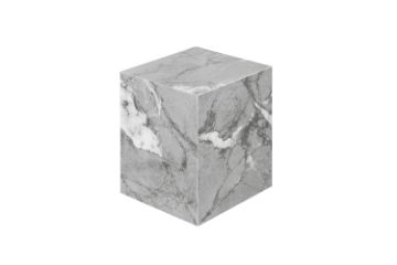 Picture of  [FLOOR MODEL CLEARANCE] DELRAY H40 Sintered Stone Pedestal Stand/Display Plinth(Gloss Grey)