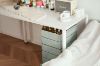 Picture of  [FLOOR MODEL CLEARANCE] GALEN Rotating 5 Tier Utility Drawer Wheel Trolley - Matcha Green