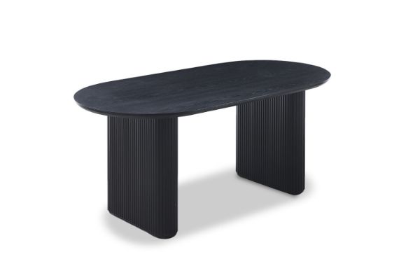 Picture of [FLOOR MODEL CLEARANCE]  DASH 180 Dining Table (Black Oak)