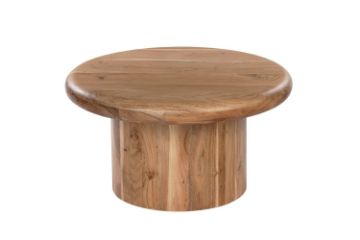 Picture of [FLOOR MODEL CLEARANCE] IRINA Solid Acacia Wood D80 Round Coffee Table