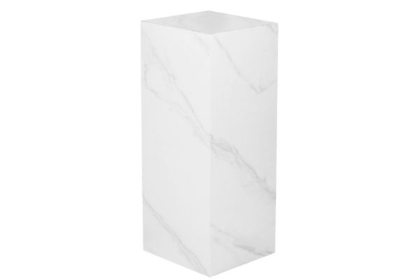 Picture of DELRAY H80 Sintered Stone Pedestal Stand/Display Plinth(Matte White)