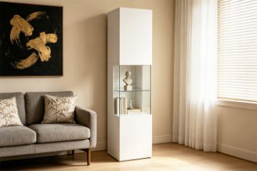 Picture of CURIO 2-Door Display Cabinet with LED Lighting