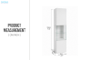 Picture of CURIO 2-Door Display Cabinet with LED Lighting