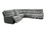 Picture of SOMNIX Manual Reclining Sectional Sofa with Storage Console & Cup Holders & USB Type-C Ports