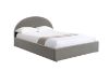 Picture of   [FLOOR MODEL CLEARANCE] HOFFMAN Queen Size Fabric Bed Frame with Gas Lift Storage (Grey)