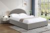 Picture of HOFFMAN Queen Size Fabric Bed Frame with Gas Lift Storage (Grey)