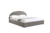 Picture of   [FLOOR MODEL CLEARANCE] HOFFMAN Queen Size Fabric Bed Frame with Gas Lift Storage (Grey)