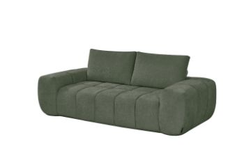 Picture of [FLOOR MODEL CLEARANCE]FABIEN 3 Seater Seater Fabric Compressed Sofa Range (Green)