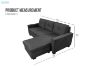 Picture of ASPEN Fabric Reversible Sectional Sofa