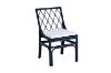 Picture of BRIGHTON Teak Wood & Rattan Dining Chair (Navy Blue)