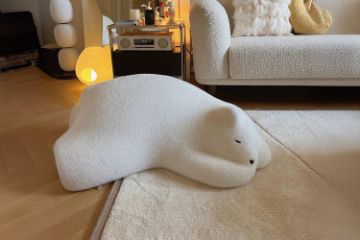 Picture of NAPPER Sleeping Bear Lazy Sofa/Floor Lounge Chair