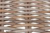 Picture of NEVADA 140 Acacia Wood Bench with Full Kubu Grey Original Weave Seat