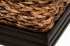 Picture of DALIRIN Acacia Wood Storage Coffee Table with Celeste Weave 