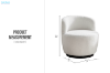 Picture of AROHA 360° Swivel Lounge Chair