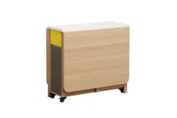 Picture of  [FLOOR MODEL CLEARANCE]  HANSON 120cm Butterfly/Foldable Dining Table (Light Oak Colour)